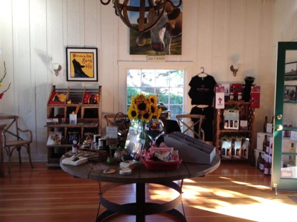 cima collina tasting room