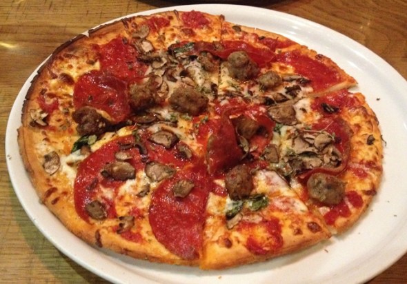 pepperoni sausage mushroom