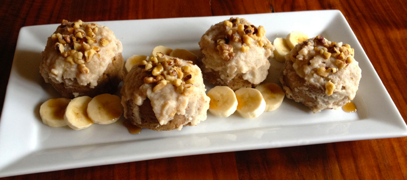 banana walnut long shot