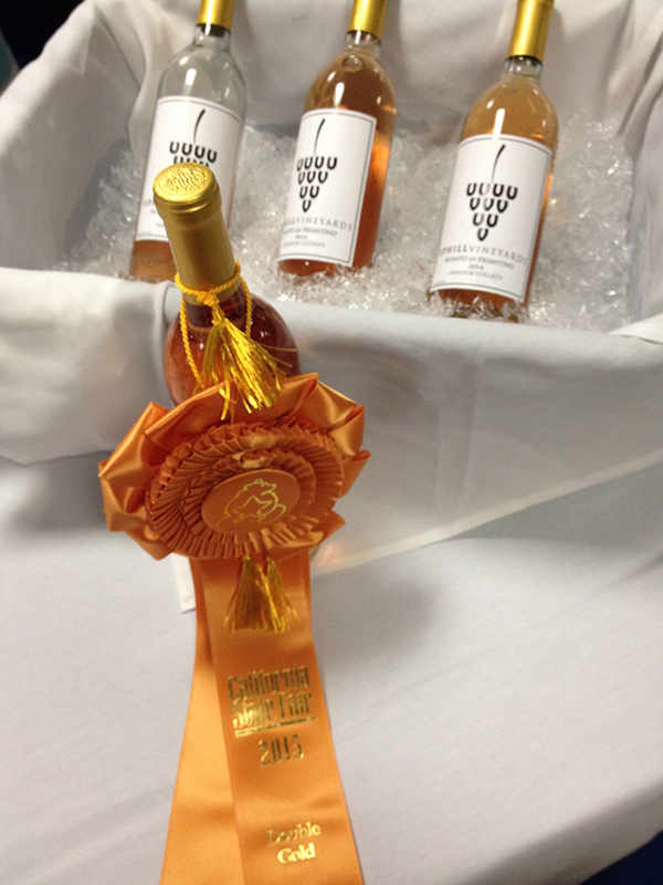 Uphill Rose 2014 Primitivo Double Gold