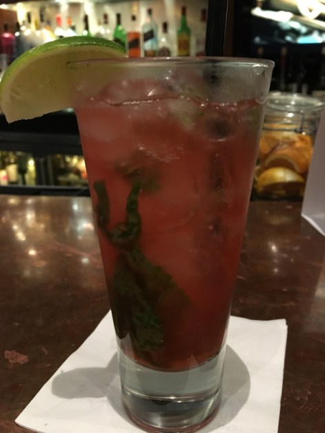 strawberry basil drink