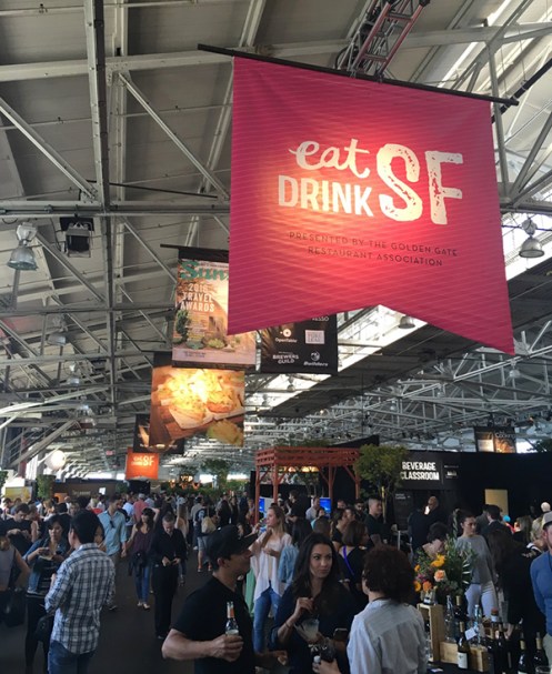 shot with sign overhead